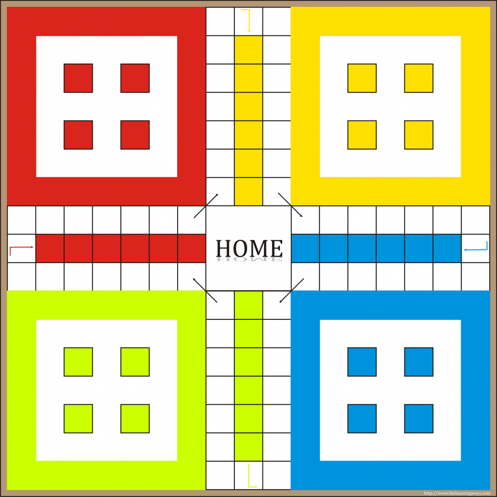 Printable Board Games Ludo #90123 -Printable Myscres Throughout Free - Free Printable Ludo Board