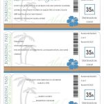Printable Boarding Pass Template With Free Printable Boarding Pass   Free Printable Boarding Pass