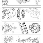 Printable Bookmarks To Color | To Make This Free Printable Black And   Free Printable Spring Bookmarks