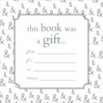 Printable Bookplates For Donated Books | Labels For Book | Books   Free Printable Christmas Bookplates