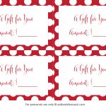 Printable Christmas Gift Certificates Image Collections   Free   Free Printable Christmas Gift Voucher Templates