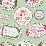 Printable Christmas Gift Tags | Christmas Gifts | Pinterest   Free Printable Christmas Food Labels