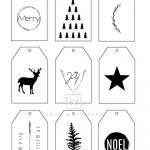 Printable Christmas Gift Tags   Taryn Whiteaker   Christmas Gift Tags Free Printable Black And White