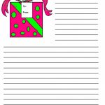 Printable Christmas Writing Paper Templates | Printable Christmas   Free Printable Christmas Writing Paper With Lines