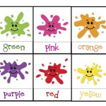 Printable Color Flashcards For Toddlers   Http://cheval Musique   Free Printable Colour Flashcards