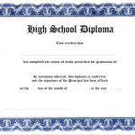 Printable Diploma Template   Rehau.hauteboxx.co   Free Printable Ged Certificate
