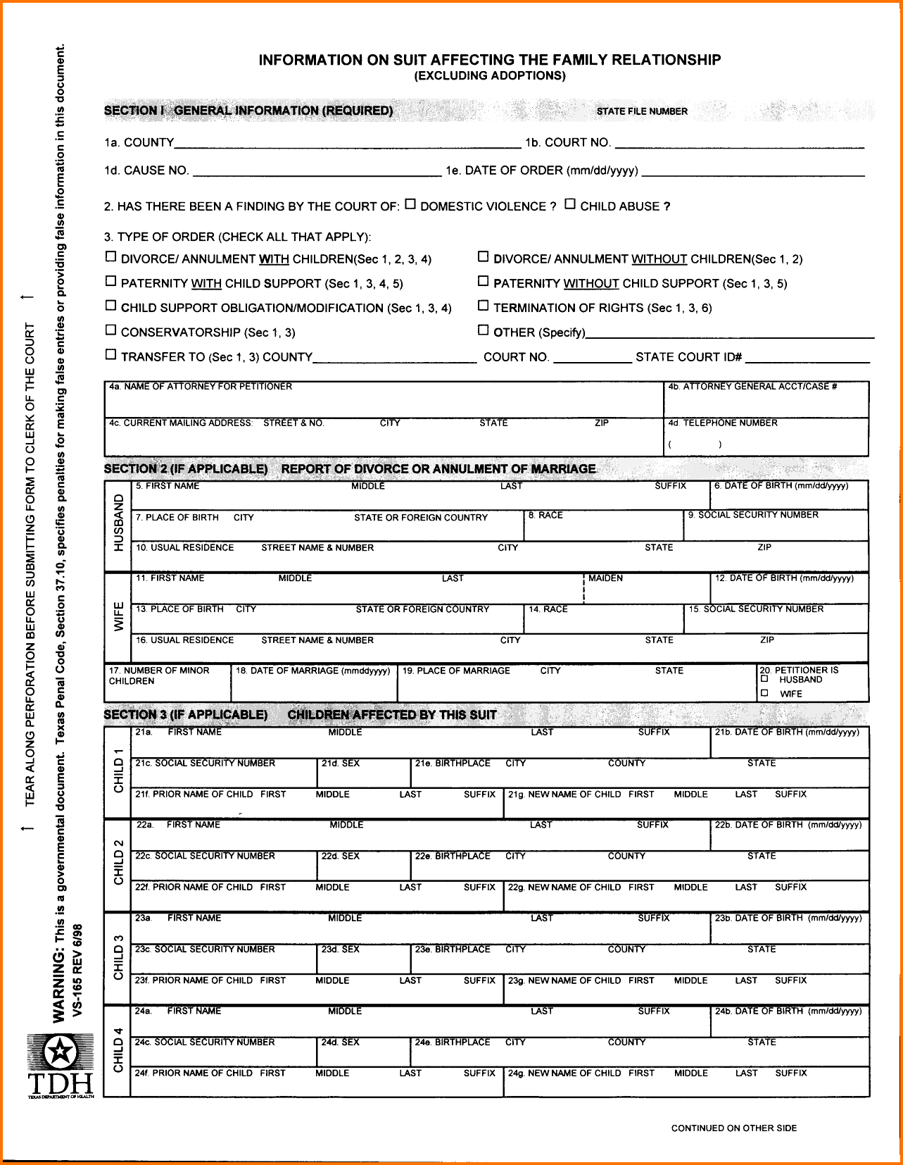 Printable Divorce Papers Florida Free Fake Forms Sample Documents - Free Printable Divorce Decree Forms