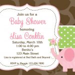 Printable Elephant Baby Shower Invitations My Face Burns After Shower   Free Printable Elephant Baby Shower Invitations