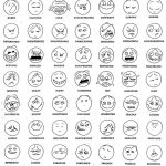 Printable Emotions Chart For Adults |  Of Cambridge Developed The   Free Printable Pictures Of Emotions