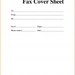 Printable Fax Cover Sheet   Free Fax Cover Sheet Template Printable   Free Printable Fax Cover Sheet