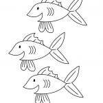Printable Fish Templates For Kids | Preschool Fish Shapes   Free Printable Fish Stencils
