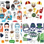 Printable Football Photo Booth Props • Glitter 'n Spice   Printable 90S Props Free