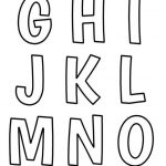Printable Free Alphabet Templates | The Group Board On Pinterest   Free Printable Letter Stencils