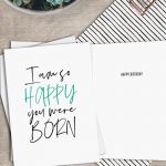 Printable Funny Birthday Card Instant Download Digital Greeting Card   Free Printable Funny Birthday Cards