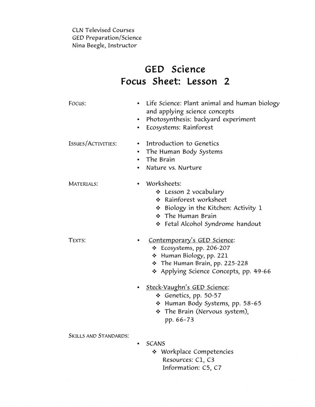 Printable Ged Math Practice Test With Answer Key | Download Them And - Free Printable Ged Worksheets
