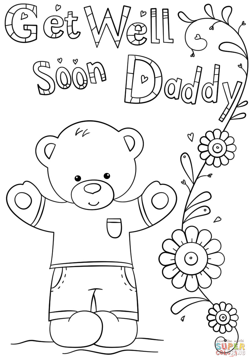 Printable Get Well Soon Coloring Pages 351126 Amazing Cards Showy - Free Printable Get Well Soon Cards