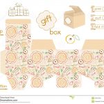 Printable Gift Box Apple Pie Pattern Stock Vector   Illustration Of   Gift Box Templates Free Printable