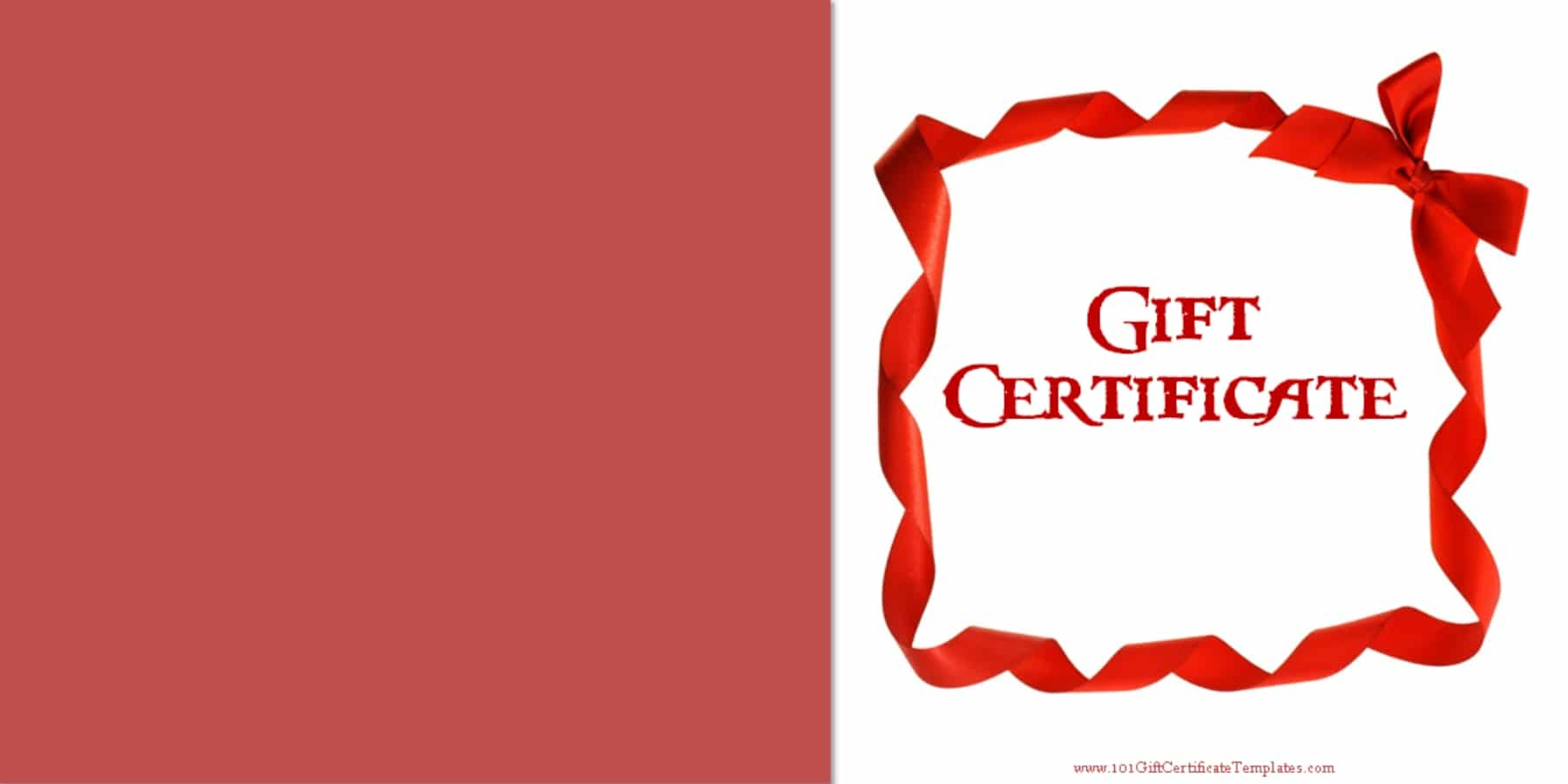 Printable Gift Certificate Templates - Free Printable Gift Vouchers Uk