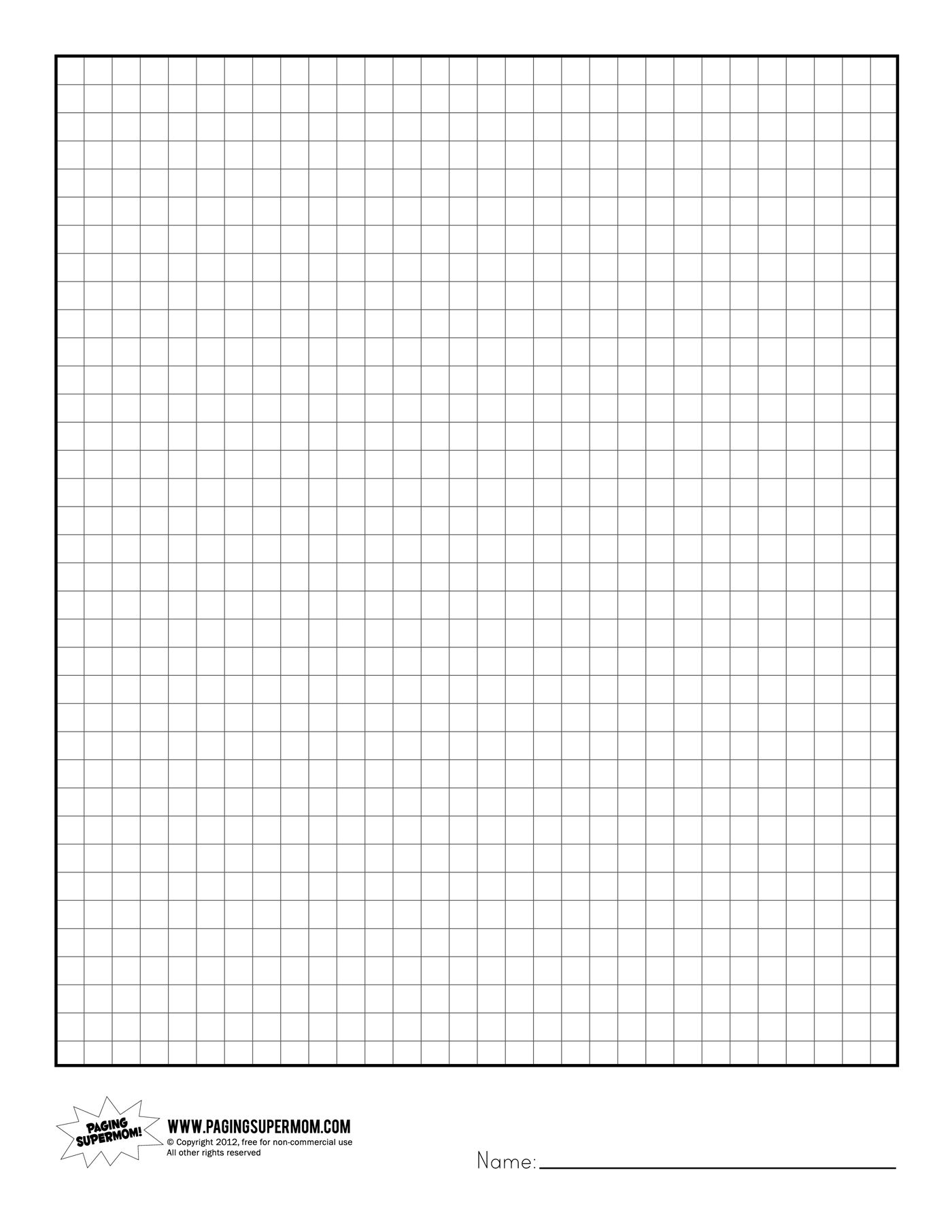 Printable Graph Paper | Healthy Eating | Printable Graph Paper - Free Printable Graph Paper No Download