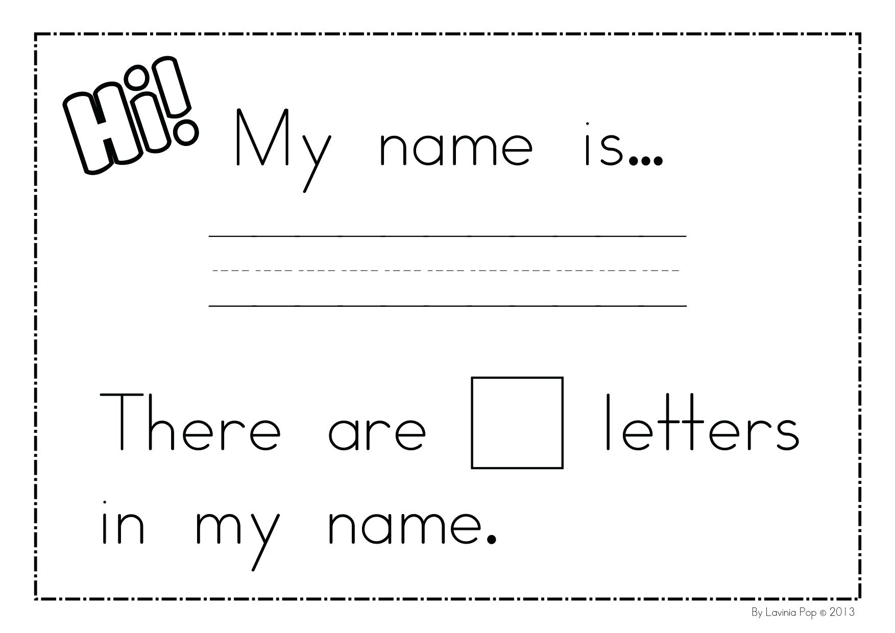 All About Me Worksheet A Printable Book For Elementary Kids Free