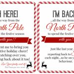 Printable Letter From Santa About Elf On The Shelf New Free Elf On A   Free Printable Elf On The Shelf Letter