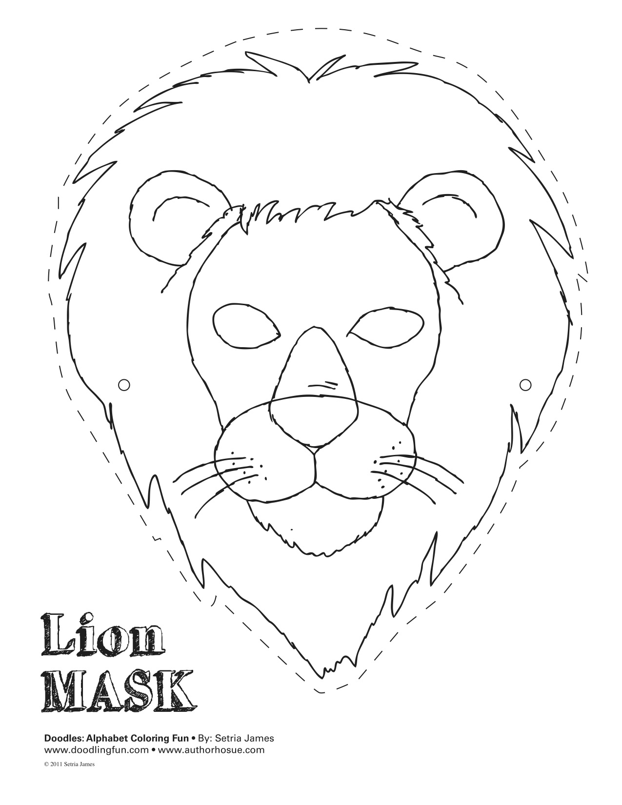 Printable Lion Mask Template Printable 360 Degree Free Printable