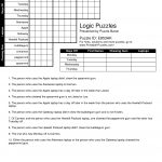 Printable Logic Puzzles Bnuauypi | Children's Arts & Crafts | Logic   Free Printable Logic Puzzles