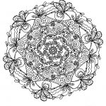 Printable Mandala Coloring Pages Adults Tagged With Advanced Mandala   Free Printable Mandala Coloring Pages For Adults