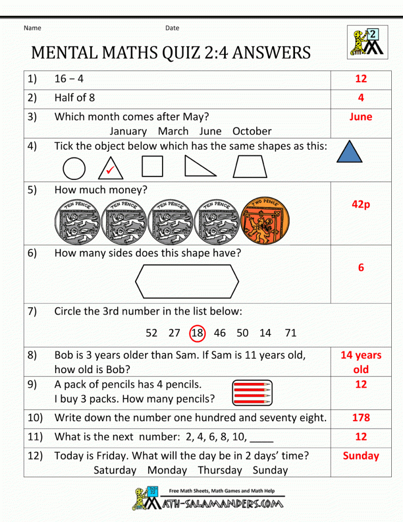 Printable Maths Worksheets Ks2 Uk | Download Them Or Print - Free Printable Fraction Worksheets Ks2
