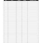 Printable Mileage Log Sheet Template | Office | Budget Forms   Free Cash Book Template Printable