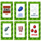Printable Minecraft Food Labels | Diy Party Supplies | Pinterest   Free Printable Minecraft Food Labels
