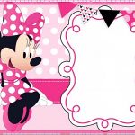Printable Minnie Mouse Birthday Party Invitation Template   Free   Free Minnie Mouse Printable Templates