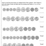 Printable Money Learning Chart | Download Them Or Print   Free Printable Money Worksheets For Kindergarten