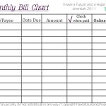 Printable Monthly Bill Organizer Spreadsheet   14.15.ybonlineacess.de •   Free Printable Weekly Bill Organizer