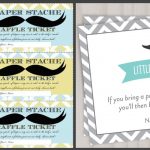 Printable Mustache Bash Game | Baby Shower Ideas | Partyideapros   Name That Mustache Game Printable Free