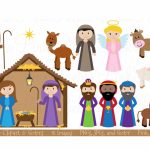 Printable Nativity Scene   Printable 360 Degree With Free Printable   Free Printable Pictures Of Nativity Scenes