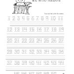 Printable Numbers 1 100 Math Ideas Collection Kindergarten Number   Free Printable Number Worksheets 1 100