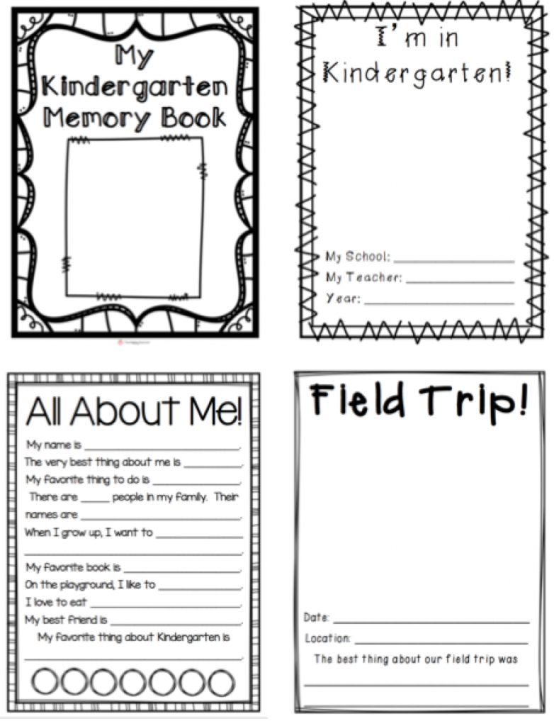 Printable Preschool Memory Books#857642 - Myscres In Free Printable - Free Printable Preschool Memory Book