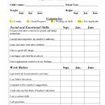 Printable Preschool Progress Report Template | Kg | School Report   Free Printable Grade Cards