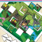 Printable Rainforest Animals File Folder Game   Itsy Bitsy Fun   Free Printable Preschool Folder Games