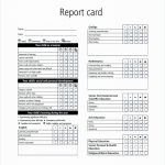 Printable Report Cards Template Beautiful 30 Kindergarten Report   Free Printable Preschool Report Cards