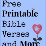 Printable Scripture Bible Verses • Faith Filled Food For Moms   Free Printable Bible Verses For Children