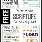 Printable Scripture Subway Art {Free}   My Joy Filled Life   Free Printable Subway Art Template