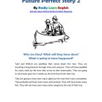 Printable Short Story And Worksheets To Practice The English Future   Free Printable Short Stories For Grade 3