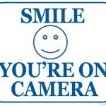 Printable Smile You're On Camera Sign | Lander Building In 2018   Free Printable Smile Your On Camera