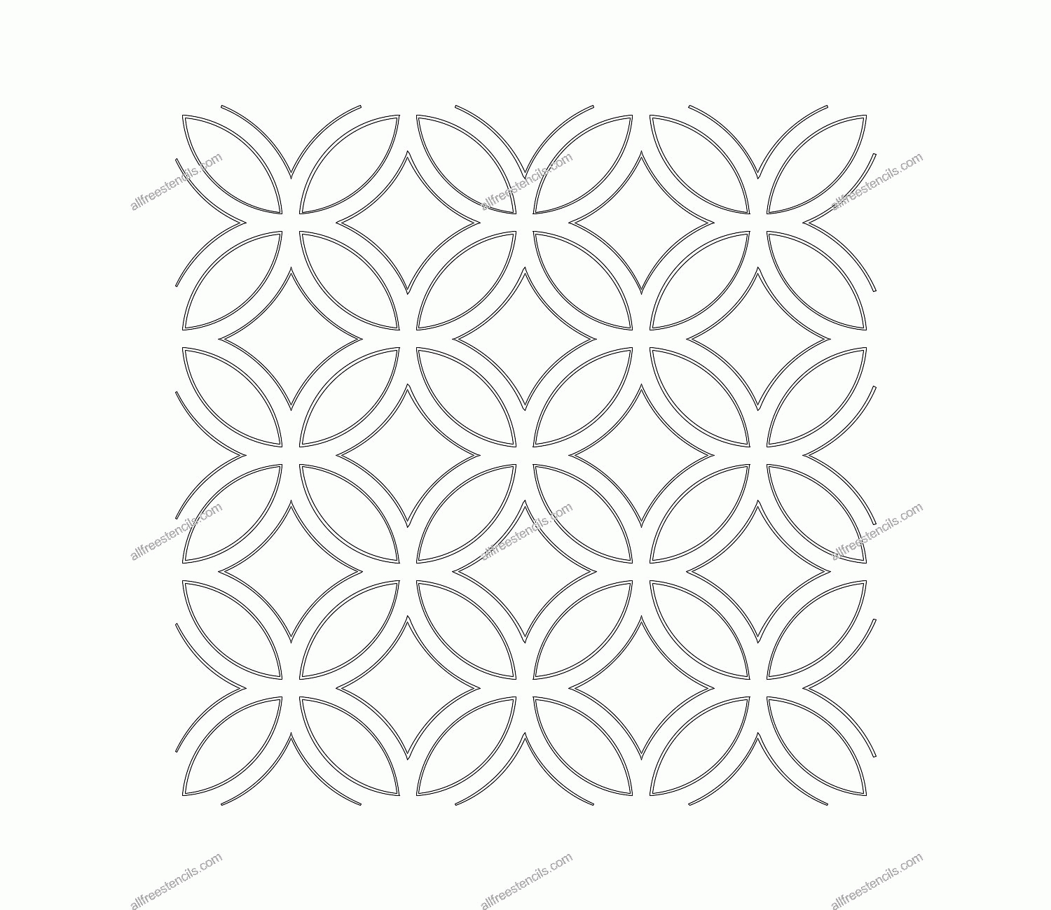 Printable Stencils 2016 | Printables World | Stencils | Geometric - Free Printable Stencils