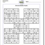 Printable Sudoku Puzzle Samurai Five Puzzle Set 1! Printable Sudoku   Free Printable Sudoku