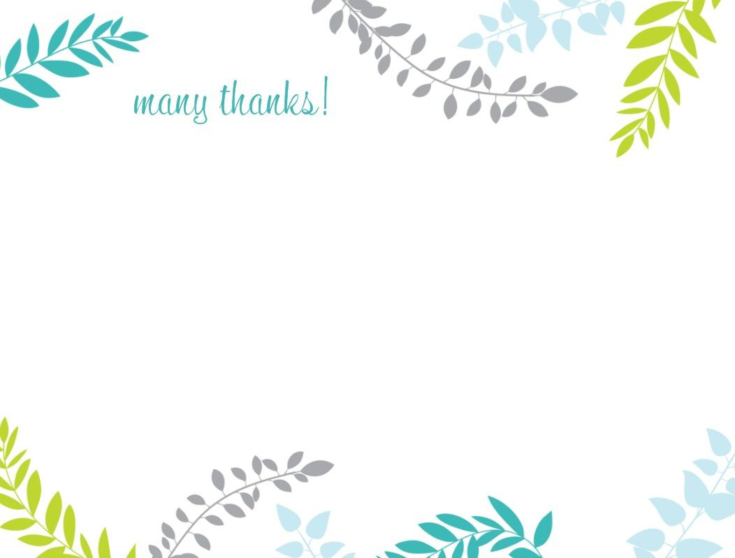 Printable Thank You Card Template | Harmonia Gift | Teacher&amp;#039;s Day - Thank You Card Free Printable Template