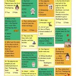 Printable Thanksgiving Trivia And Answers | Thanksgiving Quiz   Free Printable Thanksgiving Worksheets For Middle School