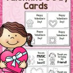 Printable Valentine's Day Cards | Best Of Mama's Learning Corner   Free Printable Valentines Day Cards Kids